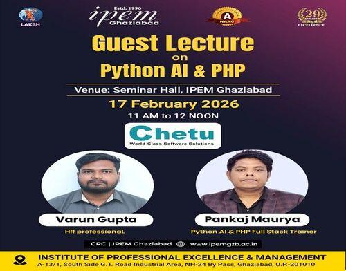 Guest Lecture on Python AI & PHP
