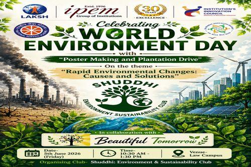 World Environment Day 2026: Poster Making Competition and Plantation Drive