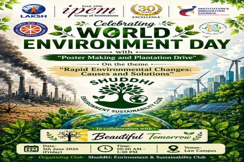 World Environment Day 2026: Poster Making Competition and Plantation Drive