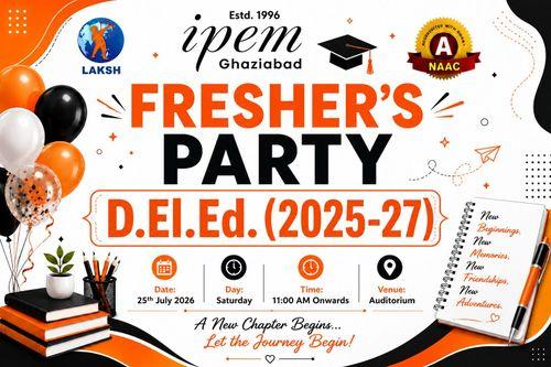 Fresher's Party 2026 for D.El.Ed. (2025–27) Batch